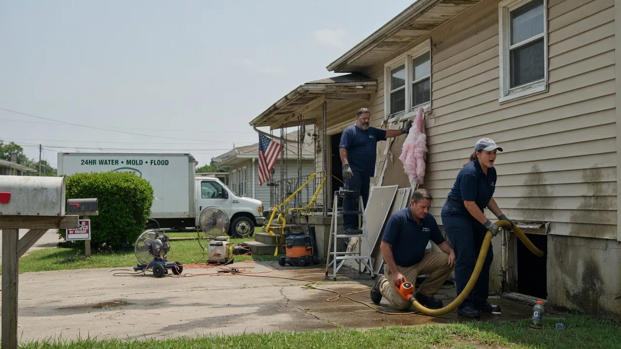 Water Damage Repair in Longwood, NC near me